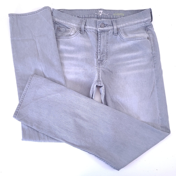 7 For All Mankind Other - 7 for all Mankind Mens Slimmy Gray Jeans Size 31x33